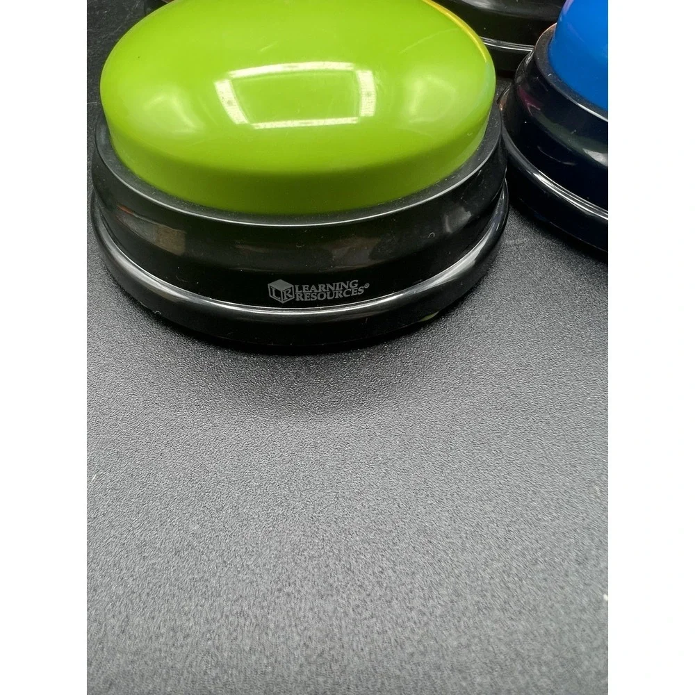 Recordable Answer Buzzers Learning‎ Resources, Talking Button Set of 4